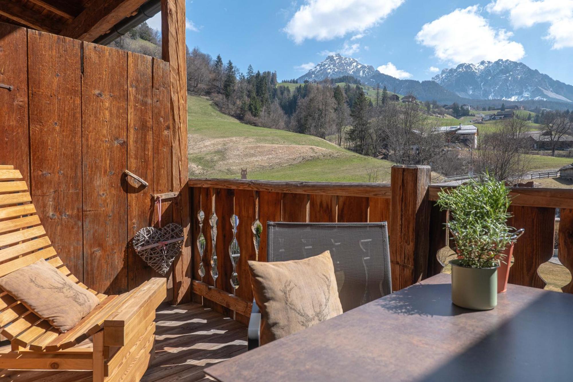 Alpine Mountain Chalet San Vigilio Di Marebbe Exterior foto
