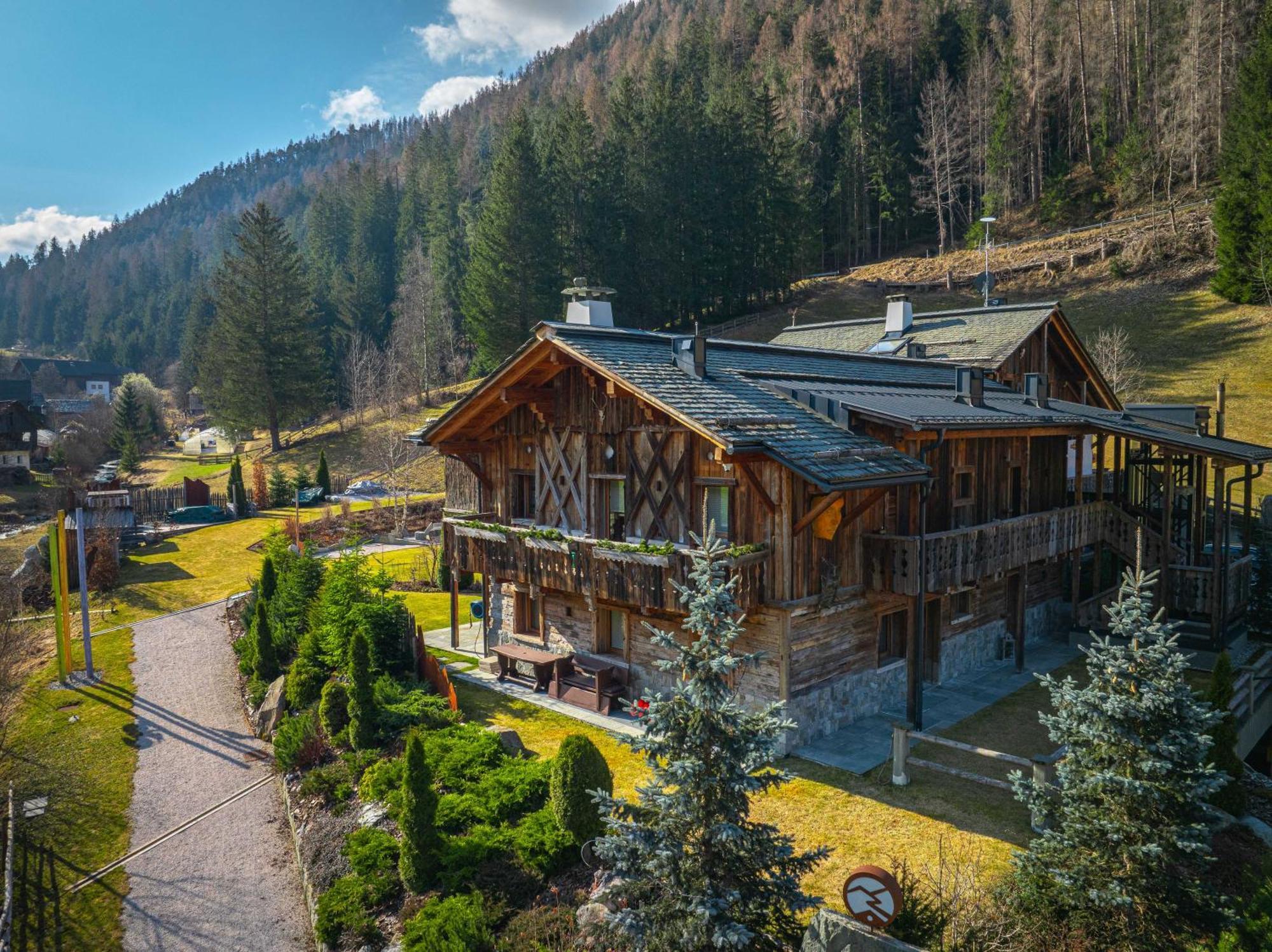 Alpine Mountain Chalet San Vigilio Di Marebbe Exterior foto